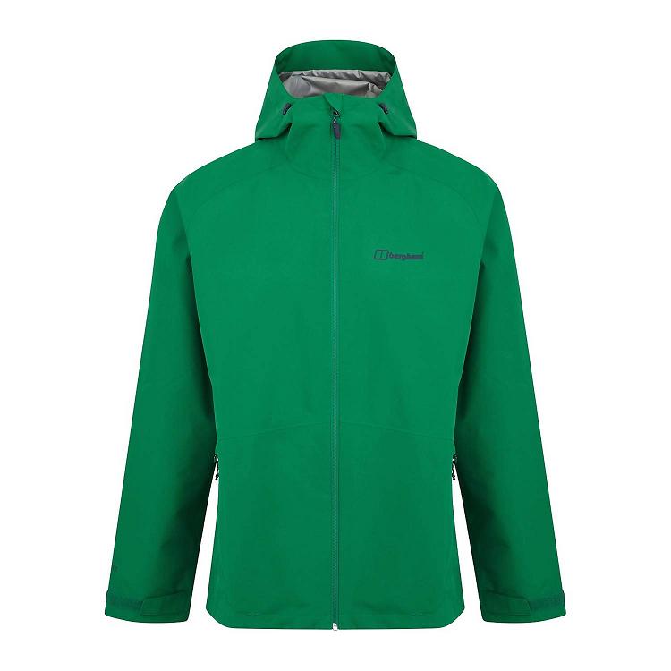 Pánska Nepremokavá Bunda Berghaus Gore Tex Paclite 2.0 Zelene Slovensko 9358NFSOX